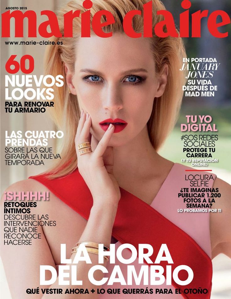 MARIE CLAIRE, AUGUST 2015